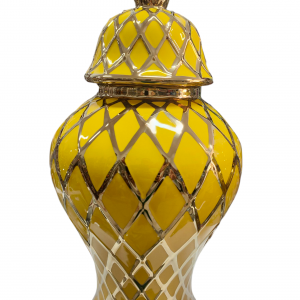 Potiche grande amarillo