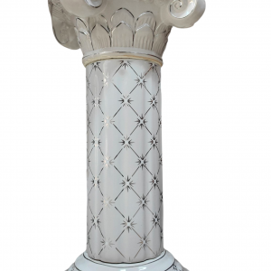 Pedestal Cerámica Blanco