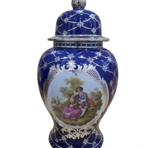 Potiche Azul Vintage